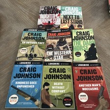 Lot of 8 Craig Johnson books
