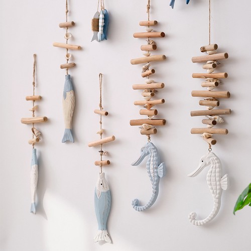 Nautical wooden wall hangings - nautical,
