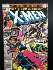 Uncanny X-Men #110 1978 Marvel Comics Bronze Age 1st Print Good/VG *A11