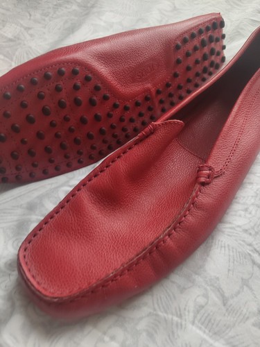 Tods mens red leather - tods,