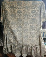 Lovely Pale Blue Vintage Toile