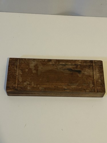 Antique wooden writing pen - , box