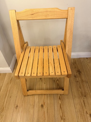 Vintage beech folding - folding, chair
