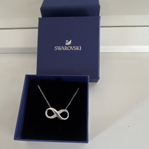 Swarovski infinity pendant - infinity,