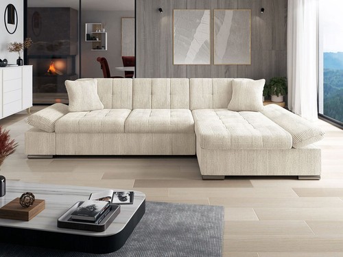 Corner sofa bed malwi corduroy - corner,