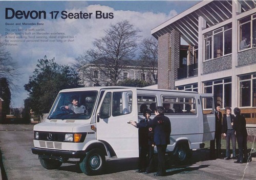 Mercedes devon seater bus - mercedes,