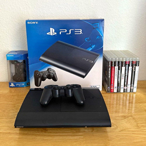 Sony playstation super slim - 3,