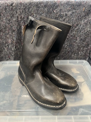 Vintage german navy sea boots - vintage,