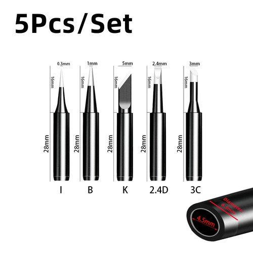 5pcs 900m soldering iron tip - iron,