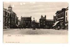 Staffordshire. Leek. The Market Place.