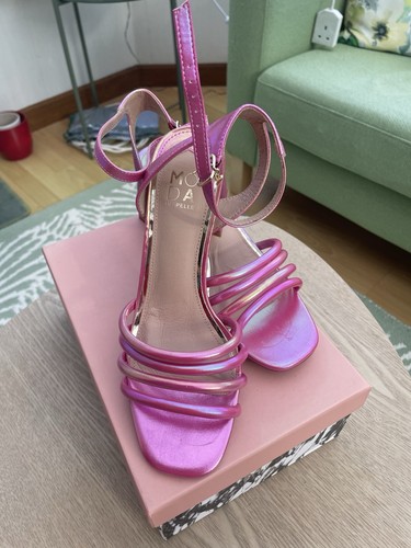 Moda pelle pink sandals - pelle,