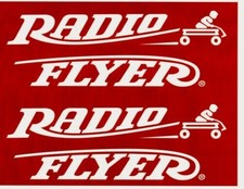 RADIO FLYER DECAL SET WATER