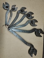 Collection Of Curved Clyburn Style Early Adjustable Spanners