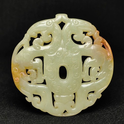Inch old chinese jade - old,