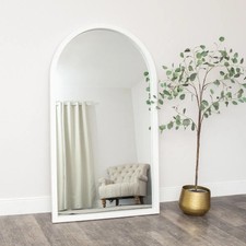 Extra Large White Arched Frame