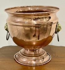 Antique Planter Copper Urn