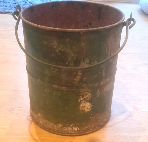 Vintage galvanised steel - galvanised,