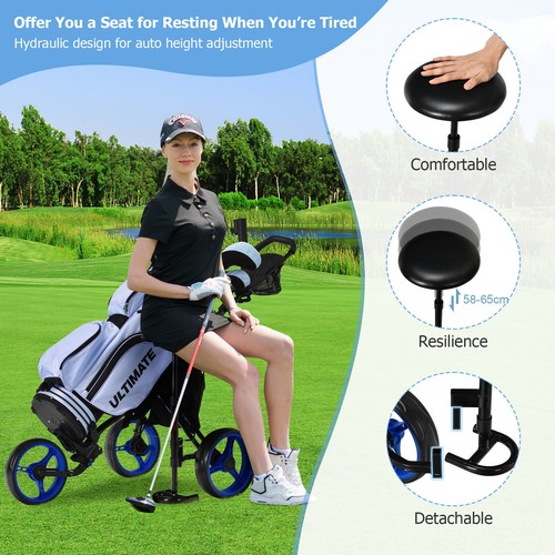 Foldable wheels golf - foldable, 3