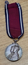 1935 George V & Queen Mary Silver Jubilee Medal with Ribbon