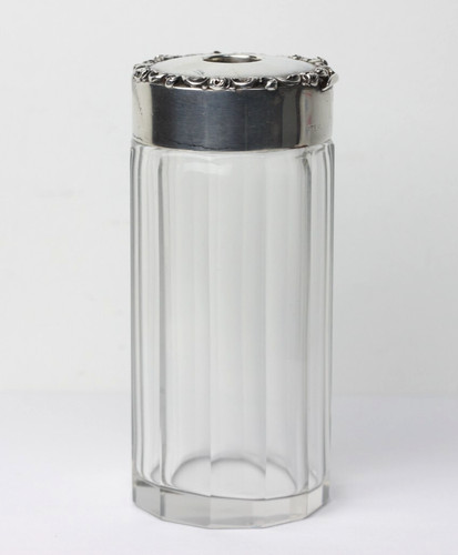 Antique sterling vanity - antique, talcum
