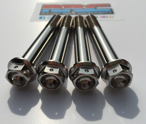 Titanium brake caliper bolts - titanium,