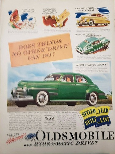 Vintage 1940 oldsmobile custom - oldsmobile,