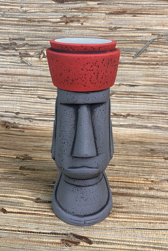 Rongo tiki mug moai - tiki,