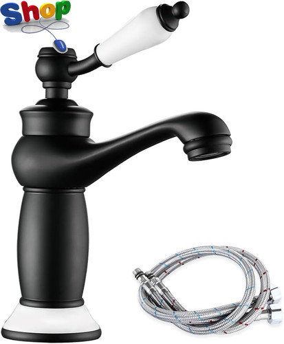 Retro bathroom sink - sink, tap