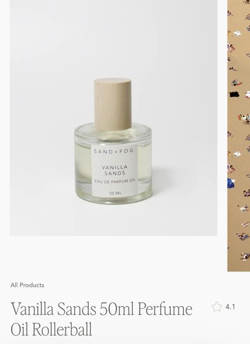 Sand and fog vanilla - vanilla,