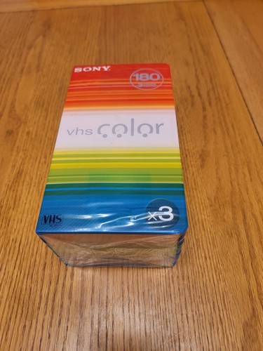 Sony color vhs e180 - x,