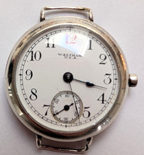 Antique vintage waltham solid - waltham,