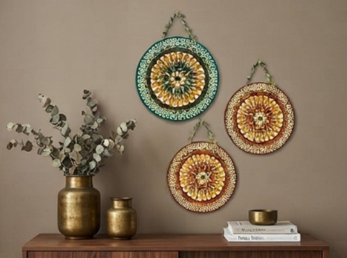 Handmade decorative wall plate - wall,