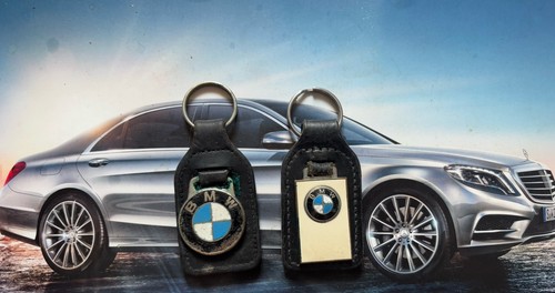 Two genuine bmw keyrings - genuine,