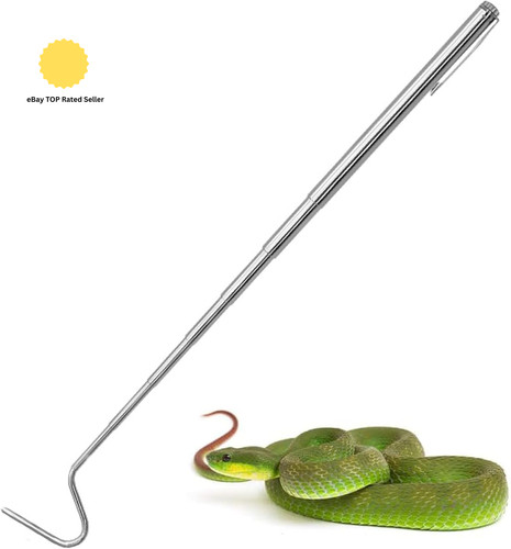 One piece metal snake - one, hook