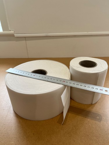 Fusible curtain heading - 4”,