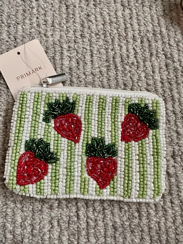 Strawberry beaded primark - beaded,
