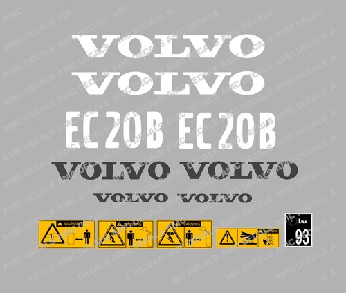 Volvo ec20b digger complete - volvo,