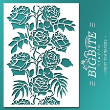 Shabby Chic STENCIL: Wild