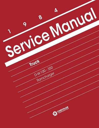 1984 dodge 100 350 truck - 1984, 100-350