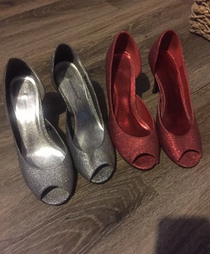 Atmosphere peep toe - , sparkly