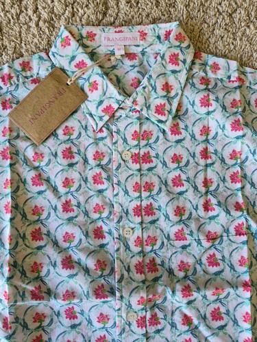 Frangipani shirt red - shirt,