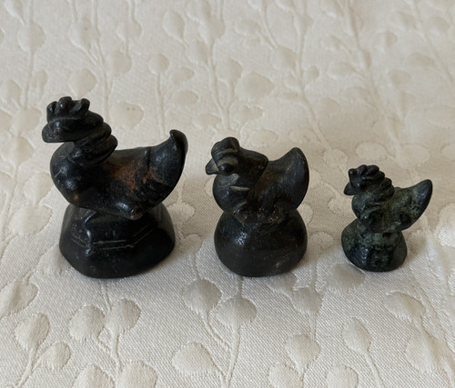 Antique bronze hintha bird - hintha,