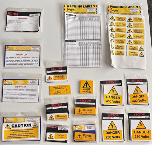 Mixed electrical warning - mixed, &