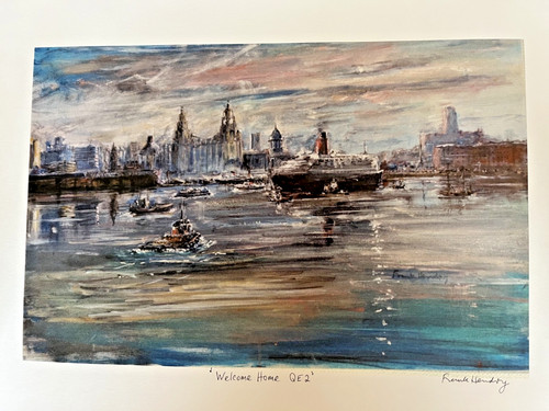 Cunard qe2 liverpool - cunard,
