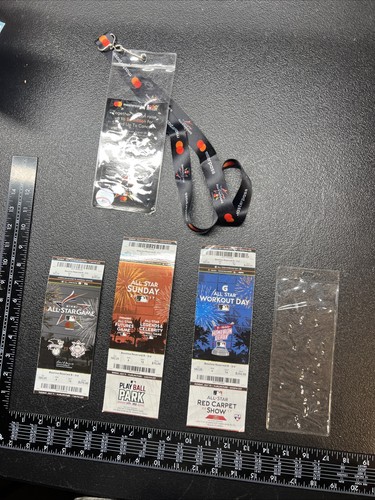All star game ticket stubs - star,