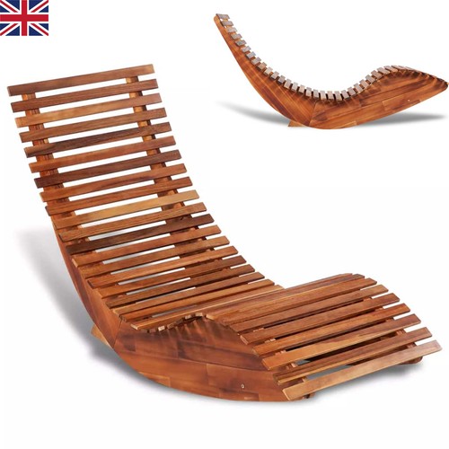 Sun lounger wooden - lounger, ergonomic