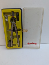 Vintage Rotring Art. 530130 Precision Compass Technical Drawing 