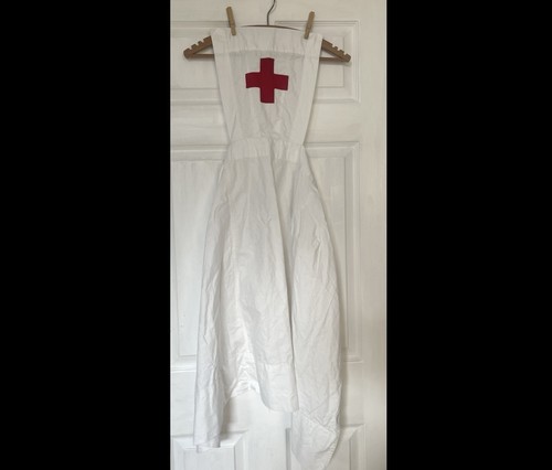 1940s ww2 vintage nurses apron - vintage,