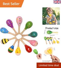 5-Piece Wooden Maracas Set -