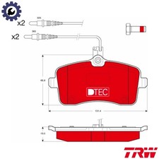 BRAKE PAD SET DISC BRAKE